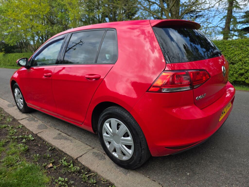 Volkswagen Golf 1.2 Tsi Bluemotion Tech S Euro 5 Ss HAZ7725 Red #4