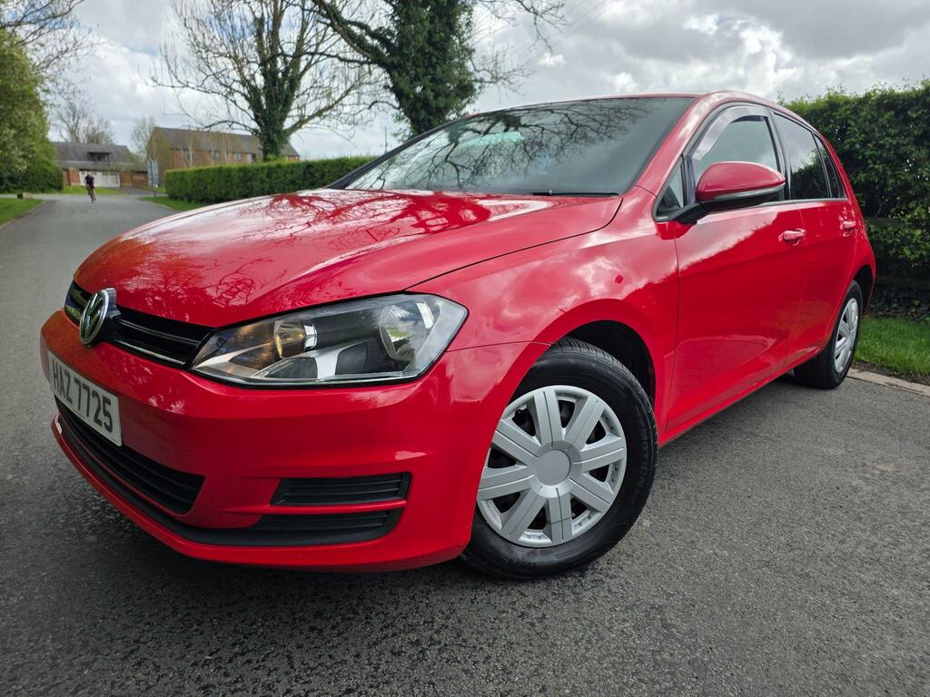 Volkswagen Golf 1.2 Tsi Bluemotion Tech S Euro 5 Ss HAZ7725 Red #3