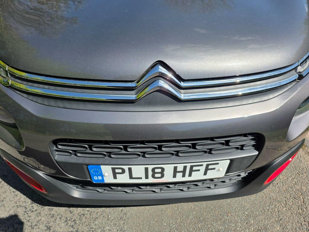 Citroen C3 1.2 Puretech Feel Euro 6 PL18HFF Grey #2