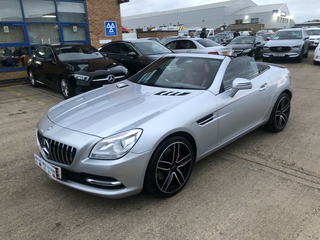 Mercedes-Benz SLK Convertible 2.1 Slk250 Cdi Blueefficiency 2012 MA62MYC Silver #3