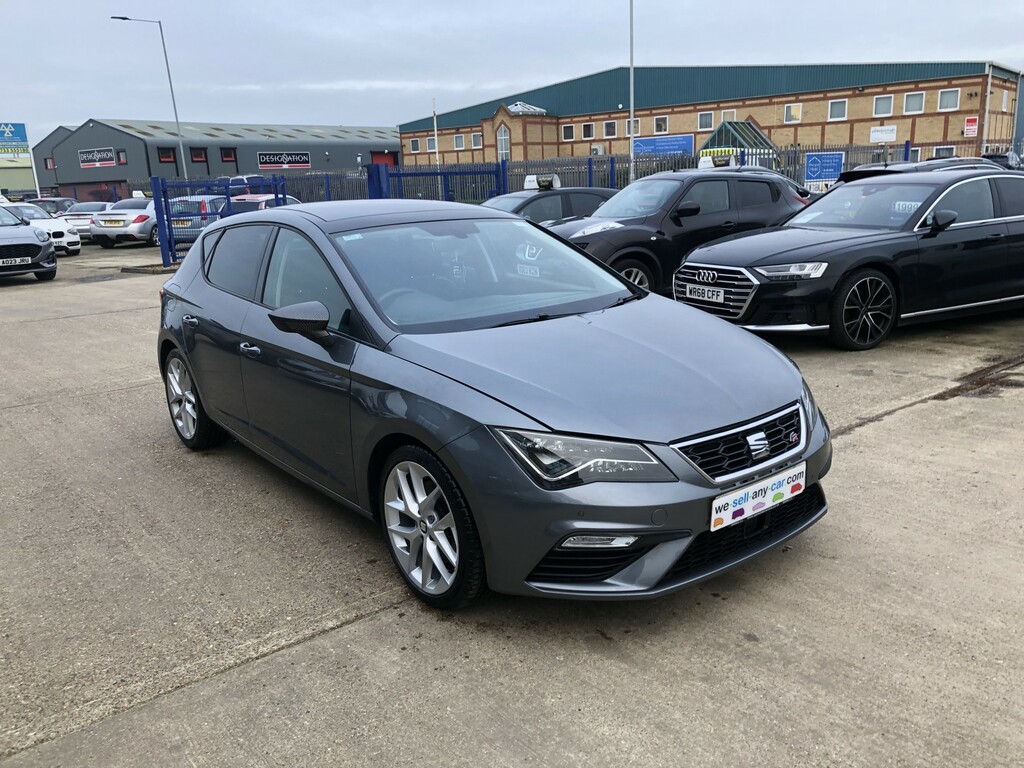 Seat Leon Hatchback 1.8 Tsi Fr Technology 2018 Grey #2
