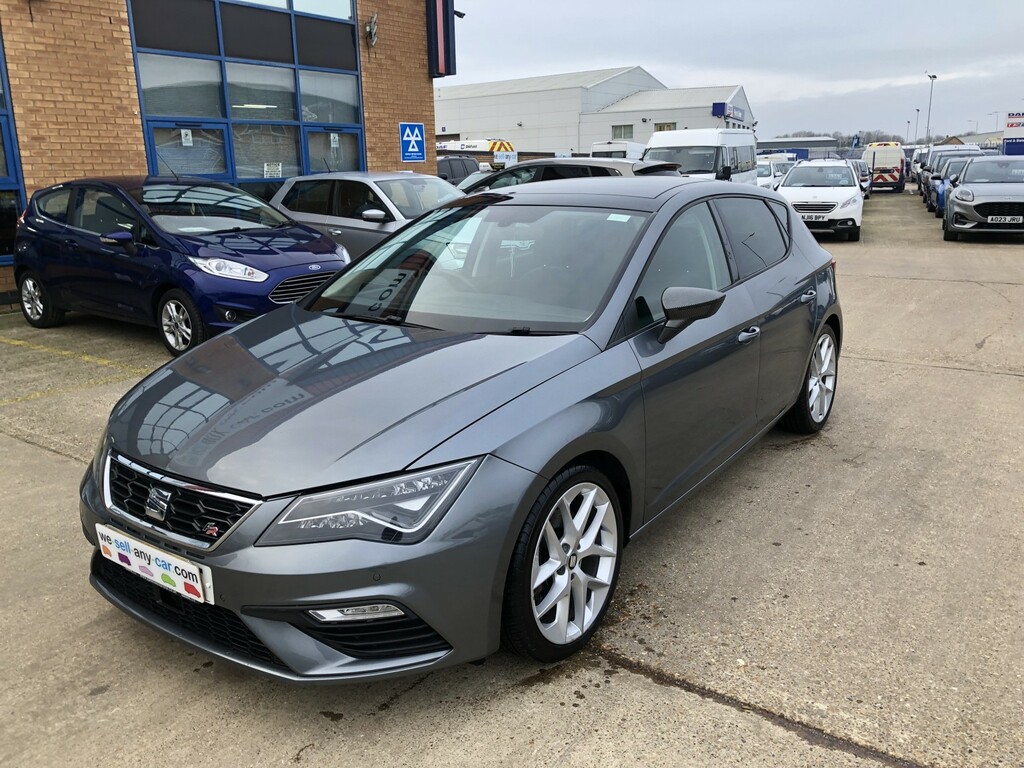 Seat Leon Hatchback 1.8 Tsi Fr Technology 2018 Grey #5