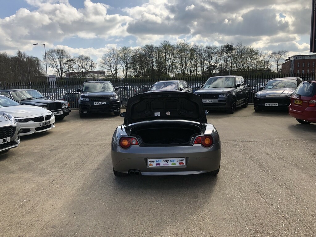 BMW Z4 Convertible 2.2 Z4 2.2I Se Roadster 2003 Grey #4