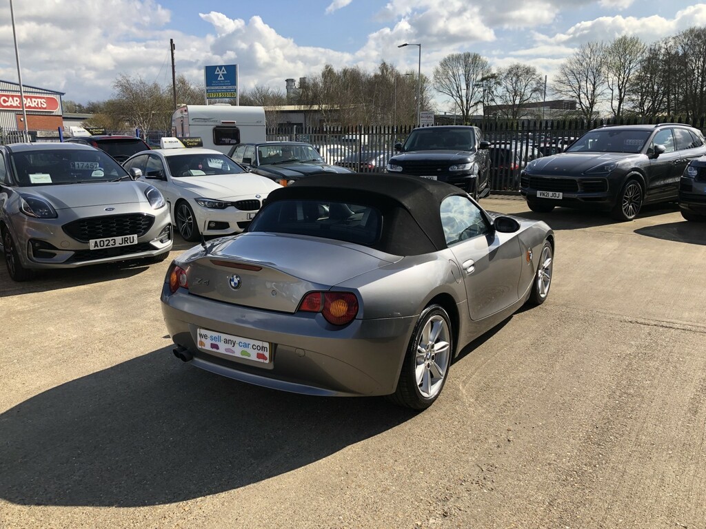 BMW Z4 Convertible 2.2 Z4 2.2I Se Roadster 2003 Grey #5