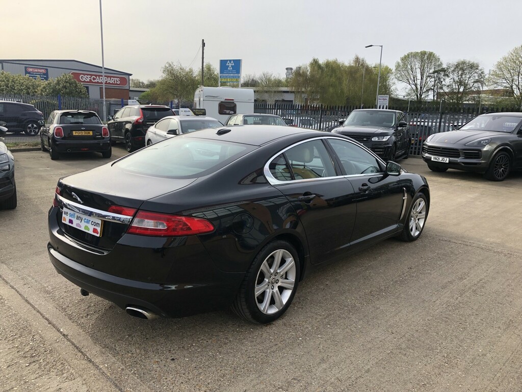 Jaguar XF Saloon 2.7 D V6 Luxury 2008 N800NDB Black #4