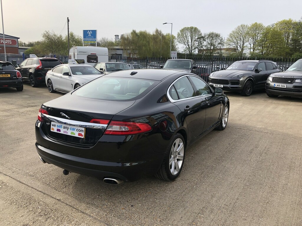 Jaguar XF Saloon 2.7 D V6 Luxury 2008 N800NDB Black #5