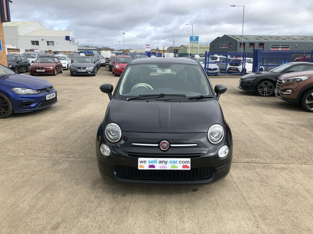 Fiat 500 Hatchback 1.2 500 My17 1.2 69Hp Pop 2015 Black
