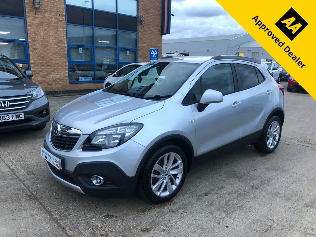 Vauxhall Mokka Suv 1.4 I Turbo Exclusiv 2016 LN65FDK Silver #2