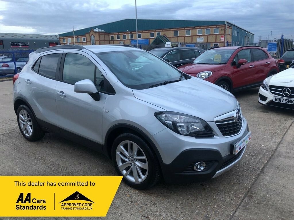 Vauxhall Mokka Suv 1.4 I Turbo Exclusiv 2016 Silver