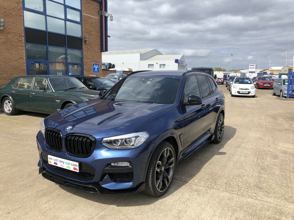 BMW X3 Suv 2.0 X3 Xdrive20i M Sport 2018 LO18XCL Blue #2