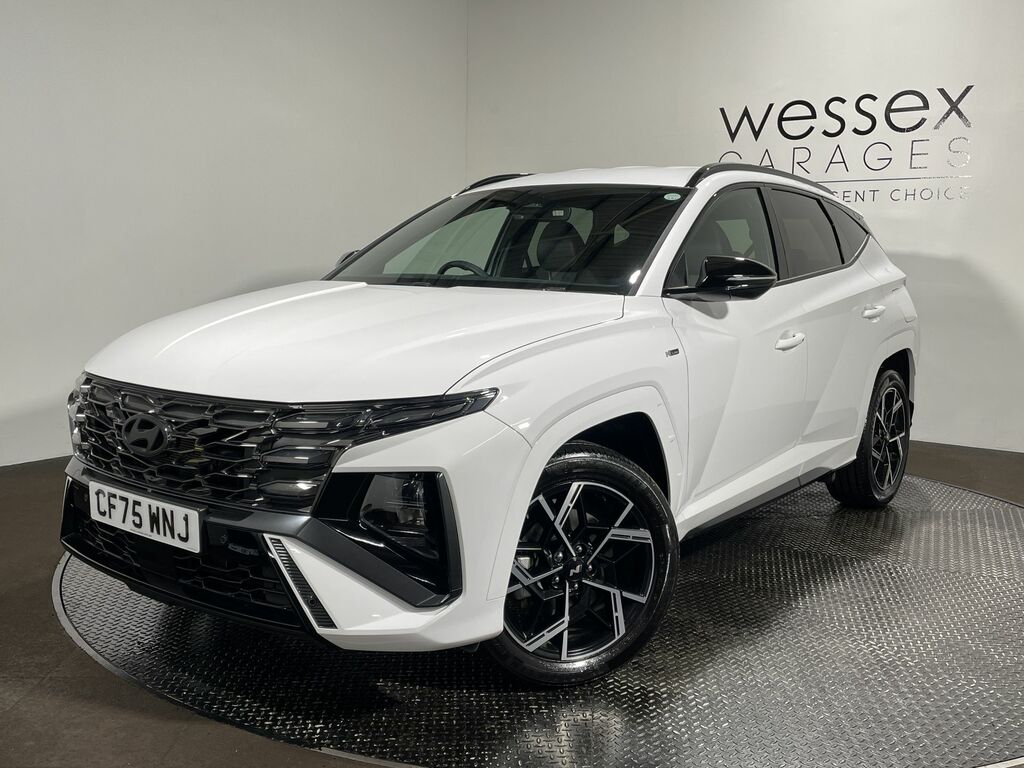 Hyundai Tucson 1.6T Hybrid N Line 52024 CF75WNJ White #4