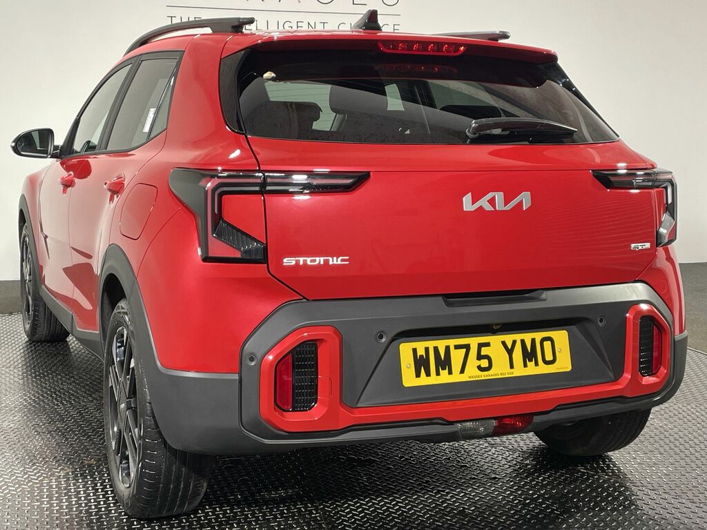 Kia Stonic 1.0T Gdi 48V Gt-line WM75YMO Red #5