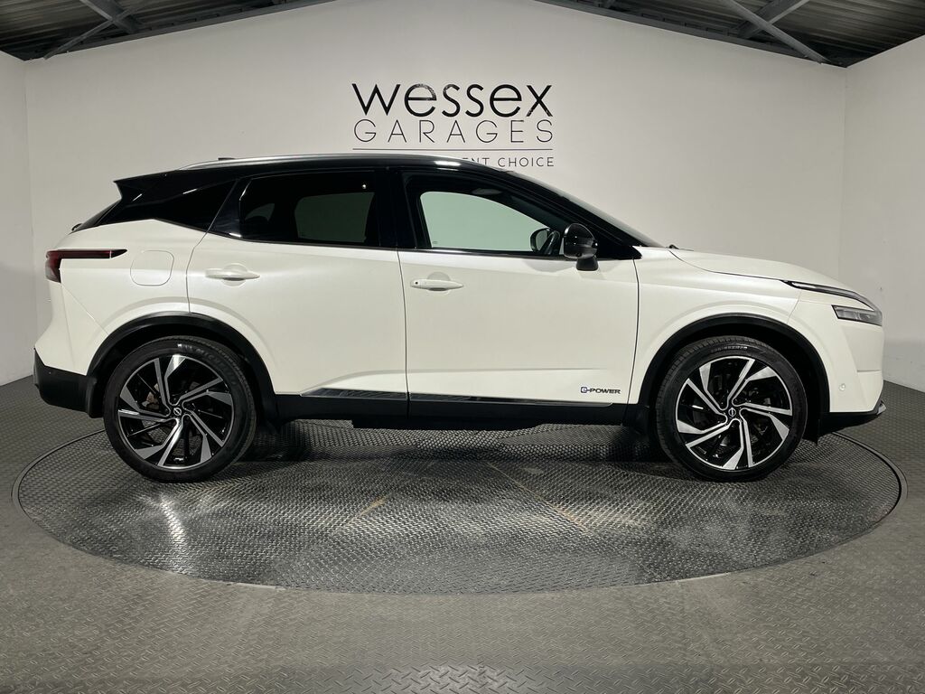 Nissan Qashqai 1.5 E-power Tekna WM72NOH White #5