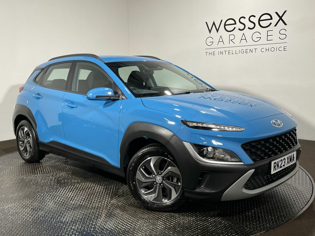 Hyundai Kona Se Connect Gdi Hev S Blue
