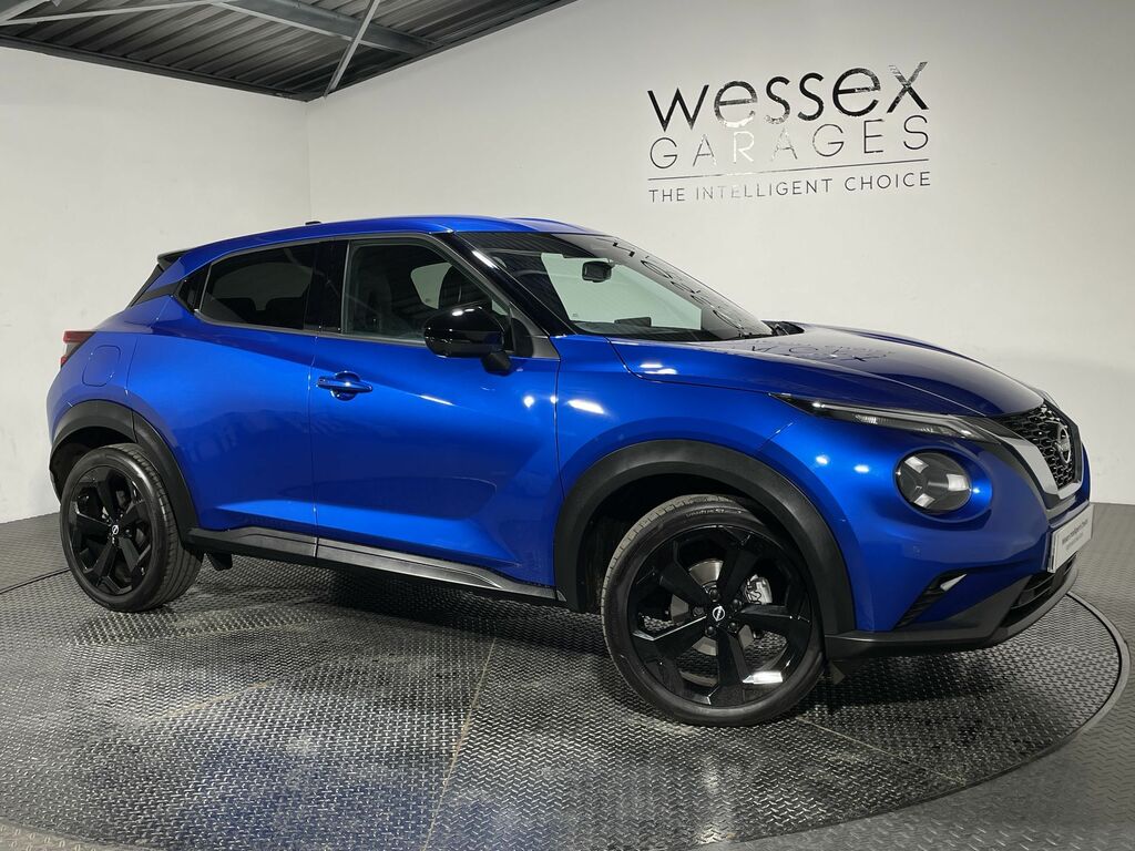 Nissan Juke 1.0 Dig-t Tekna Dct Blue