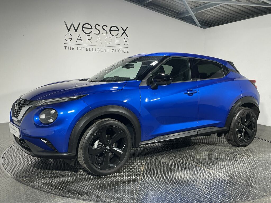 Nissan Juke 1.0 Dig-t Tekna Dct LL25XVH Blue #4