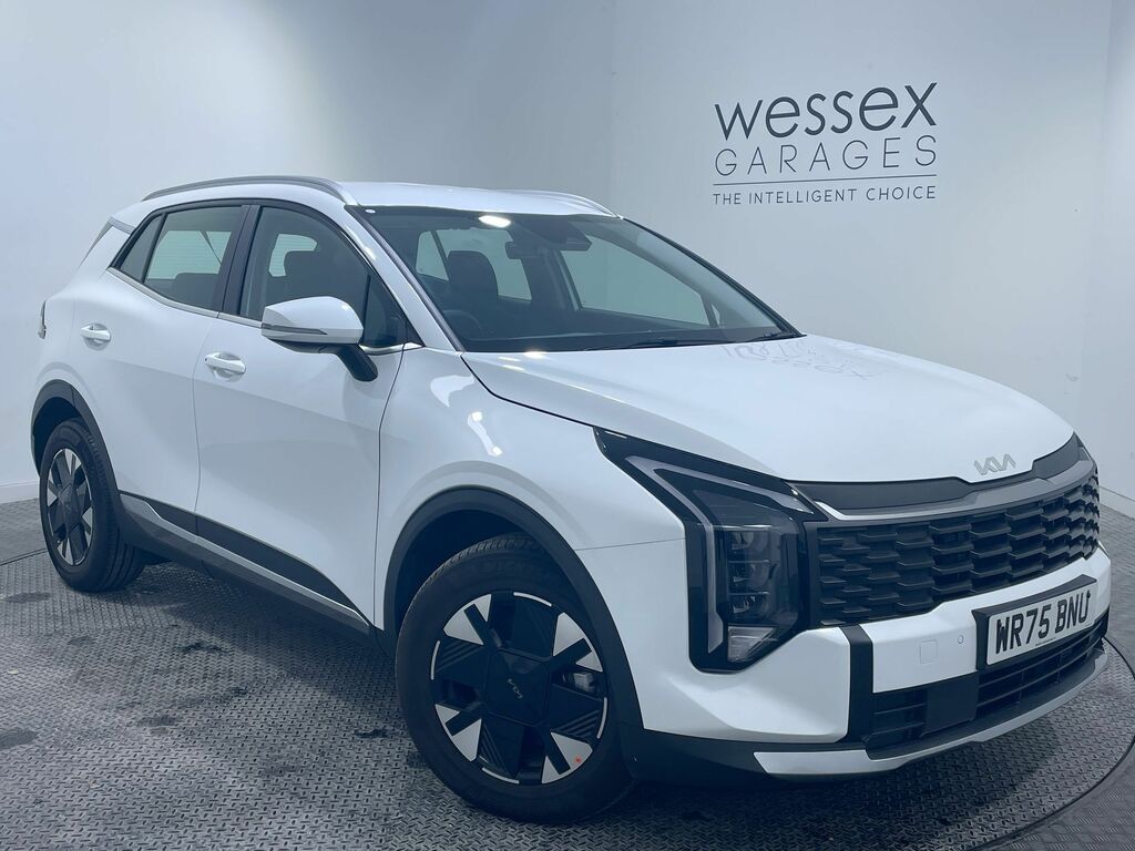 Kia Sportage 1.6T Gdi Hev Pure White