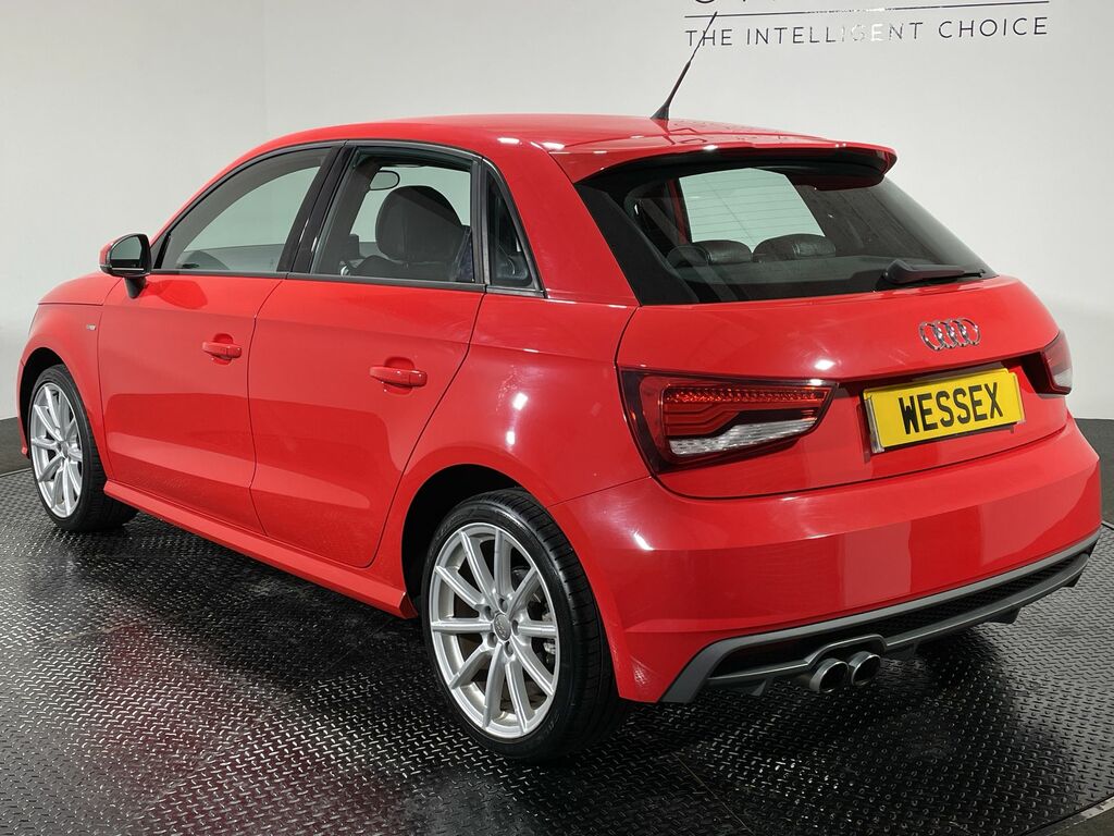 Audi A1 1.4 Tfsi S Line Red #4