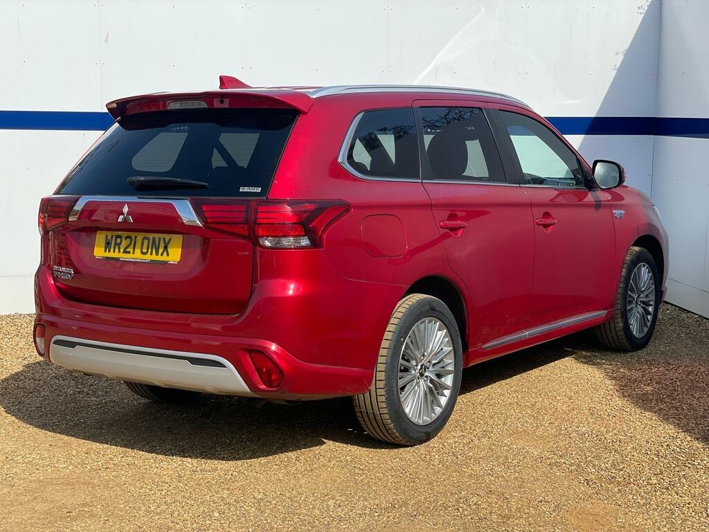 Mitsubishi Outlander 2.4 Phev Dynamic - 2021 21 WR21ONX Red #4