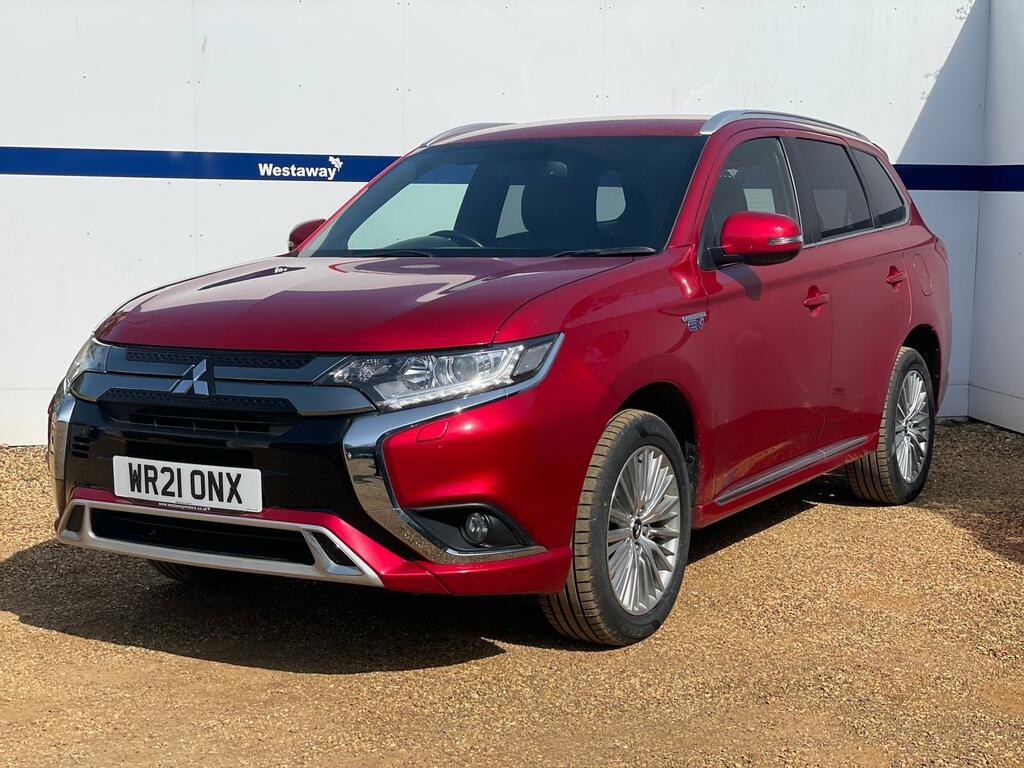 Mitsubishi Outlander 2.4 Phev Dynamic - 2021 21 WR21ONX Red #2