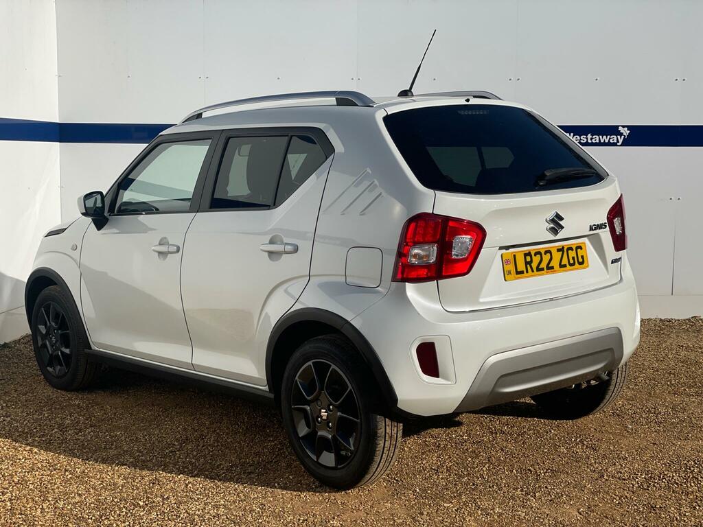 Suzuki Ignis 1.2 Dualjet 12V Hybrid Sz-t Cvt - 2022 22 White #4