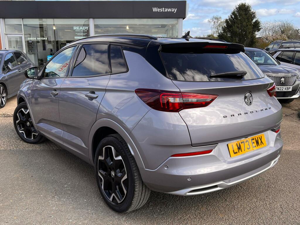 Vauxhall Grandland 1.2 Turbo Ultimate - 2023 73 LM73EWX Grey #4