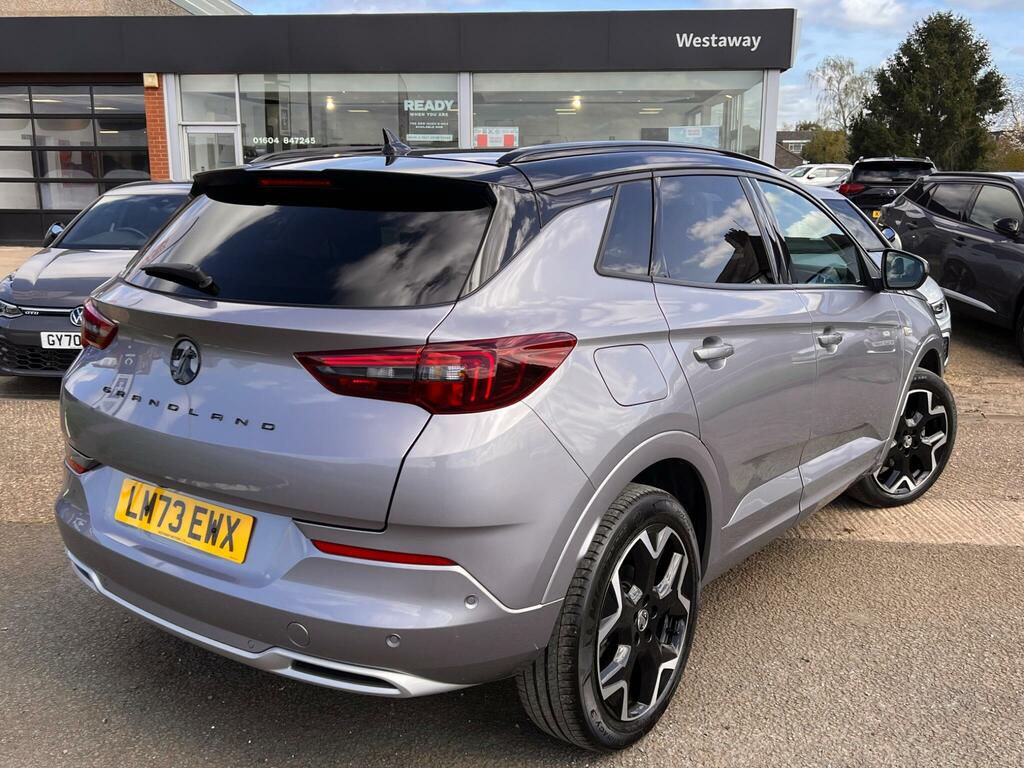 Vauxhall Grandland 1.2 Turbo Ultimate - 2023 73 LM73EWX Grey #3