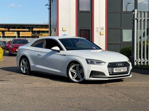 Audi A5 2.0 A5 S YE68FSD White #4