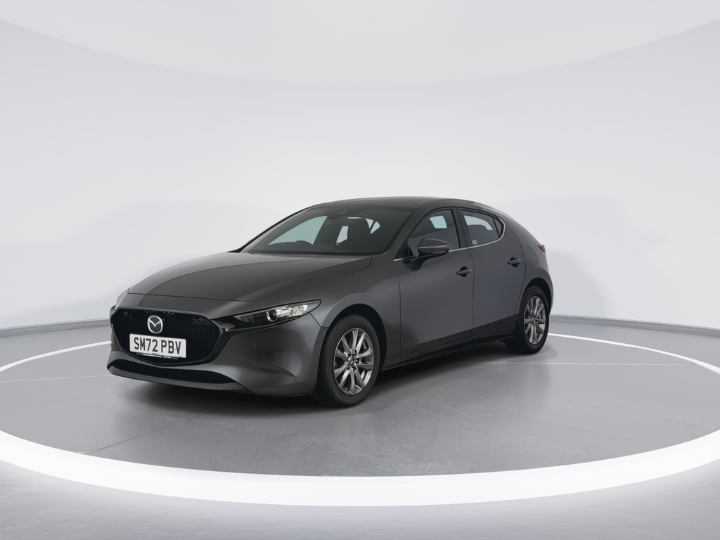 Mazda 3 2.0 E-skyactiv X Mhev 186 Se-l Lux SM72PBV Grey #4
