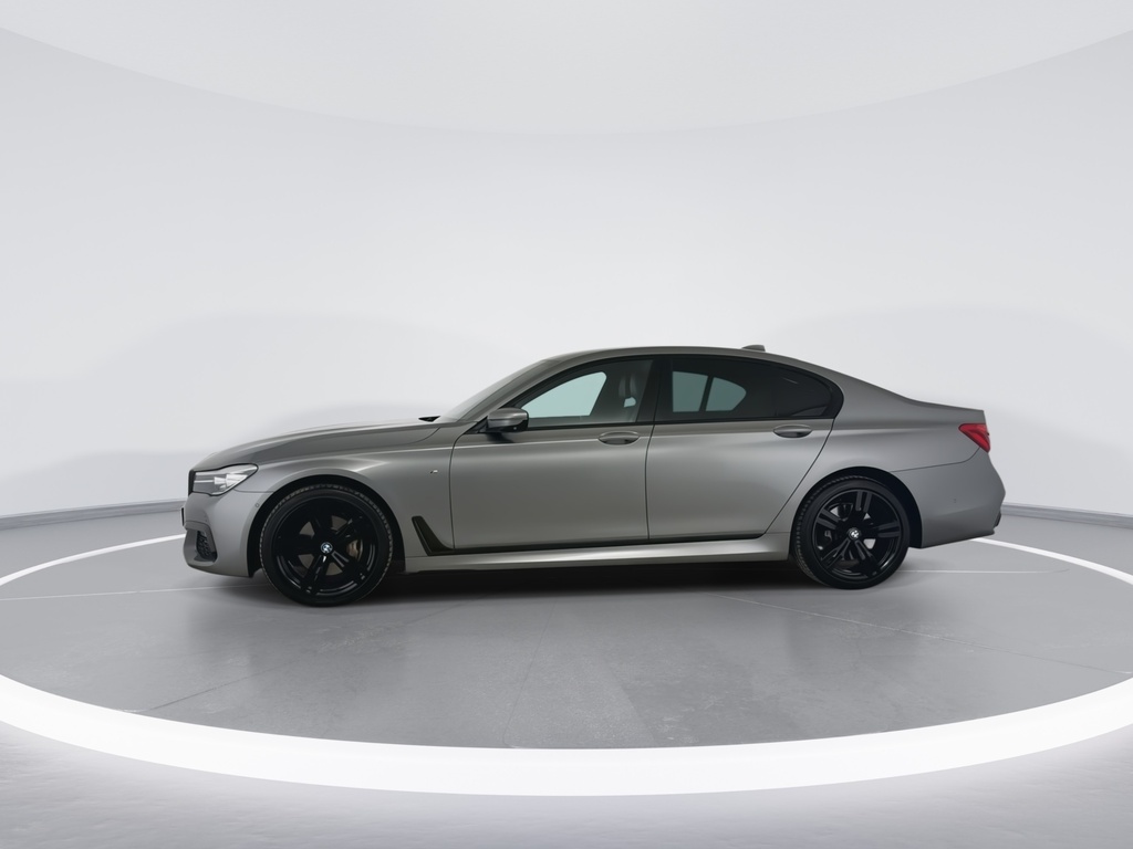 BMW 7 Series 730D Xdrive M Sport FV18WJZ Silver #5
