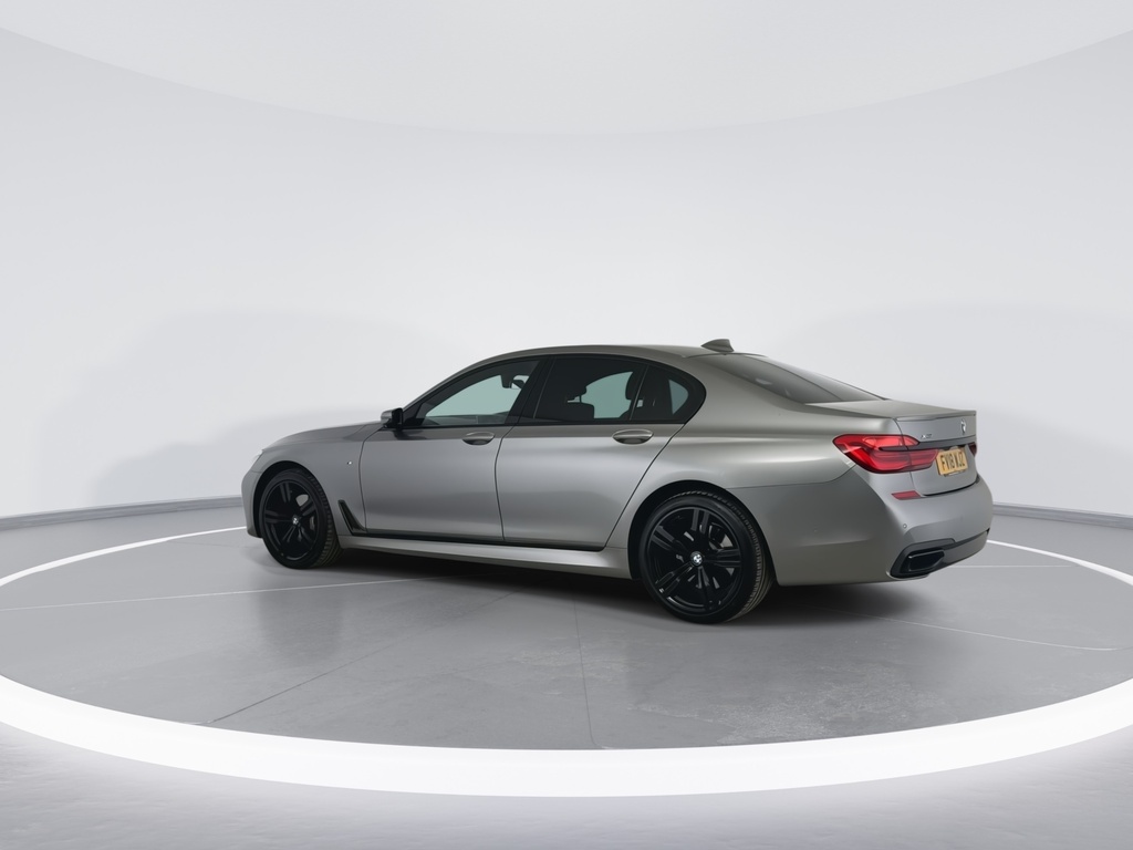 BMW 7 Series 730D Xdrive M Sport FV18WJZ Silver #6
