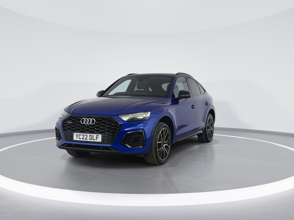 Audi Q5 40 Tdi Quattro Edition 1 S Tronic YC22DLF Blue #3