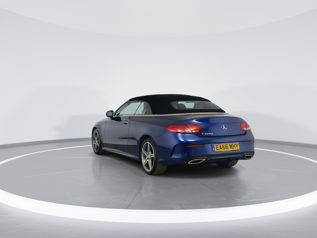 Mercedes-Benz C Class C220d Amg Line Premium Plus EA66MHY Blue #5