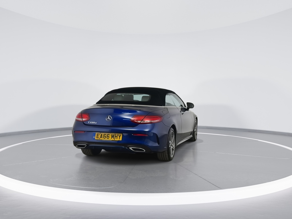 Mercedes-Benz C Class C220d Amg Line Premium Plus EA66MHY Blue #6