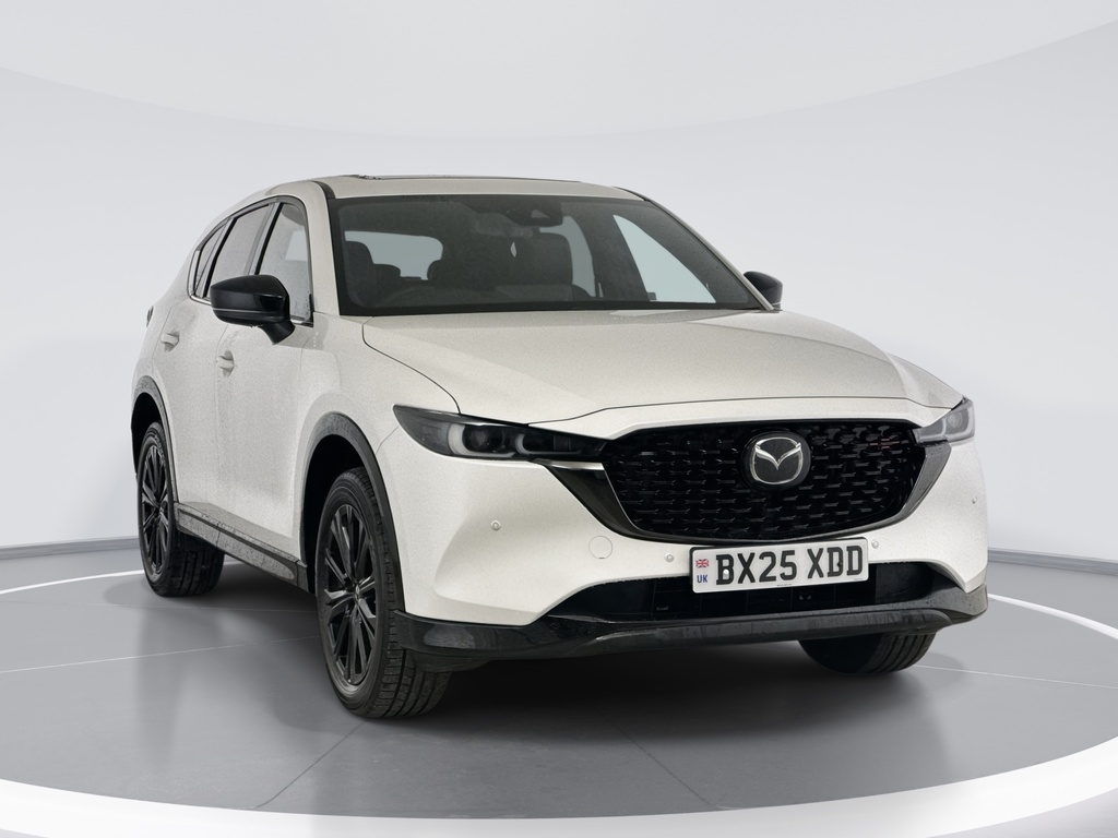 Mazda CX-5 2.0 E-skyactiv G Mhev Homura White