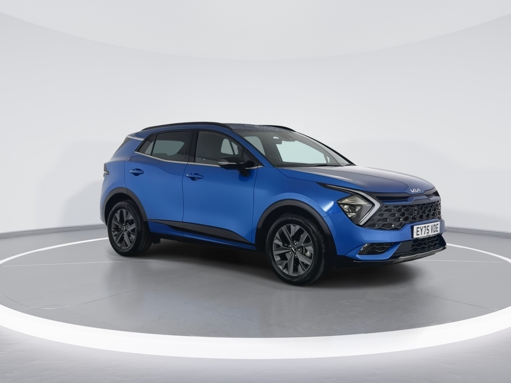 Kia Sportage 1.6T Gdi 207 Hev Gt-line EY75VDE Blue #2