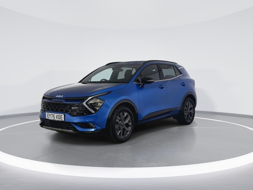 Kia Sportage 1.6T Gdi 207 Hev Gt-line EY75VDE Blue #4