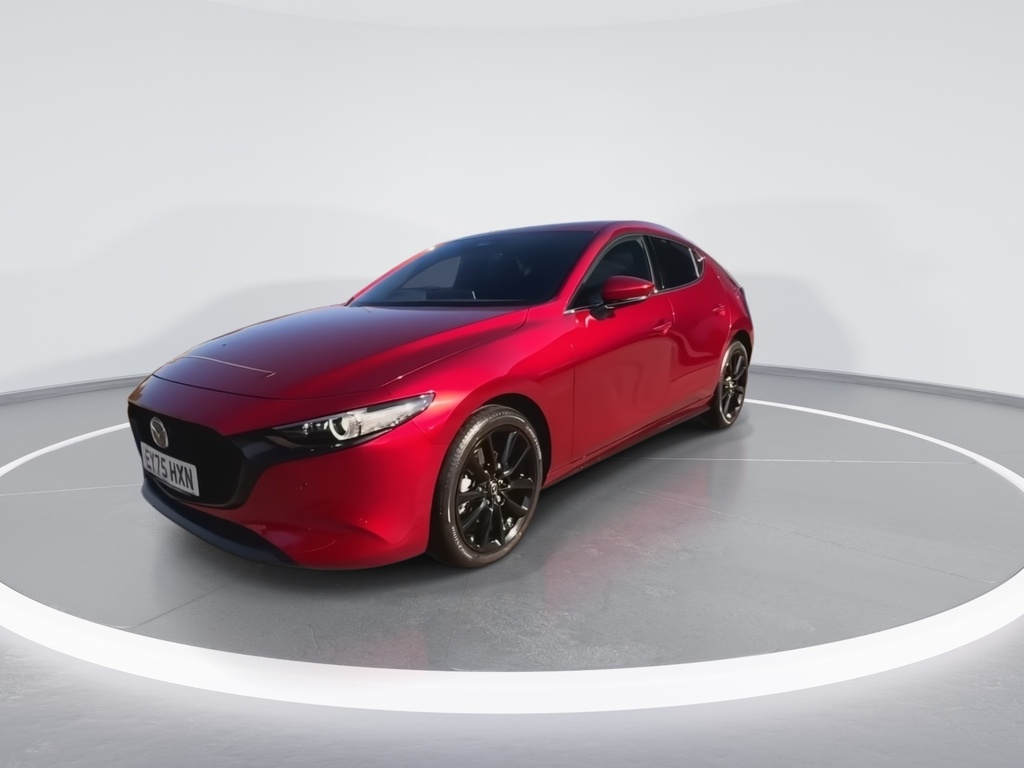 Mazda 3 2.0 E-skyactiv X Mhev 186 Takumi Red #4