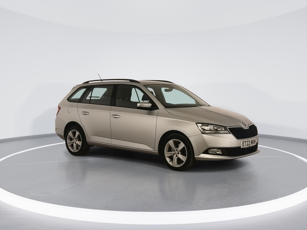 Skoda Fabia 1.0 Tsi Se L Dsg ET22MKM Silver #2