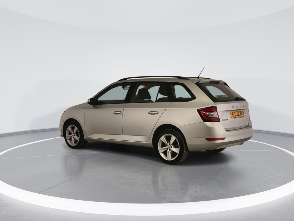 Skoda Fabia 1.0 Tsi Se L Dsg ET22MKM Silver #6