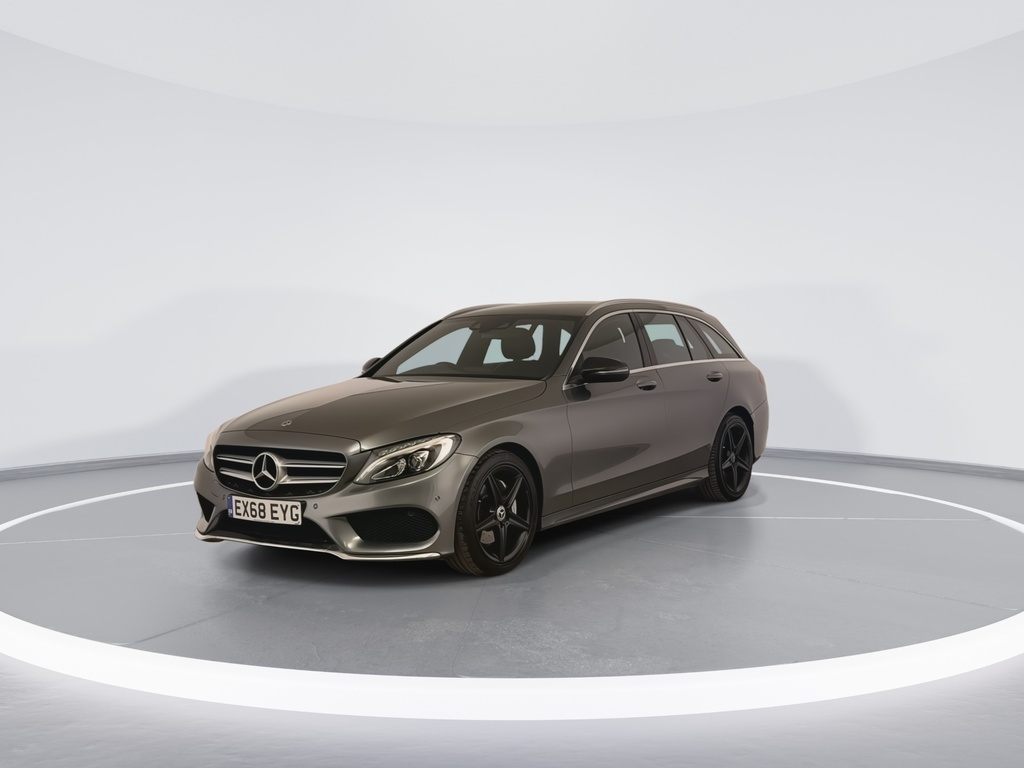 Mercedes-Benz C Class C220d Nightfall Edition EX68EYG Grey #4