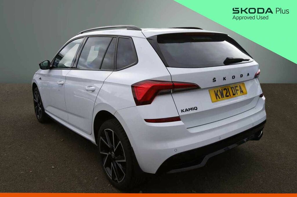 Skoda Kamiq 1.0 Tsi 110 Monte Carlo Dsg KW21DFA White #3
