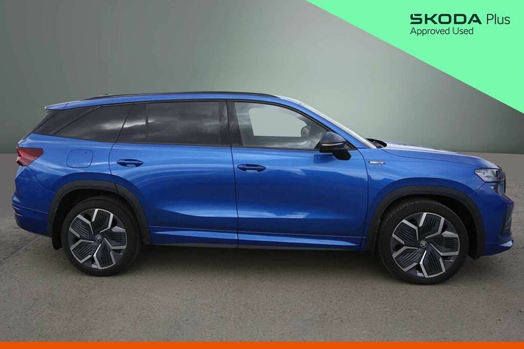 Skoda Kodiaq Sportline 5 Seats 1.5 Tsi Iv 204 Ps Dsg SL75FKV Blue #4