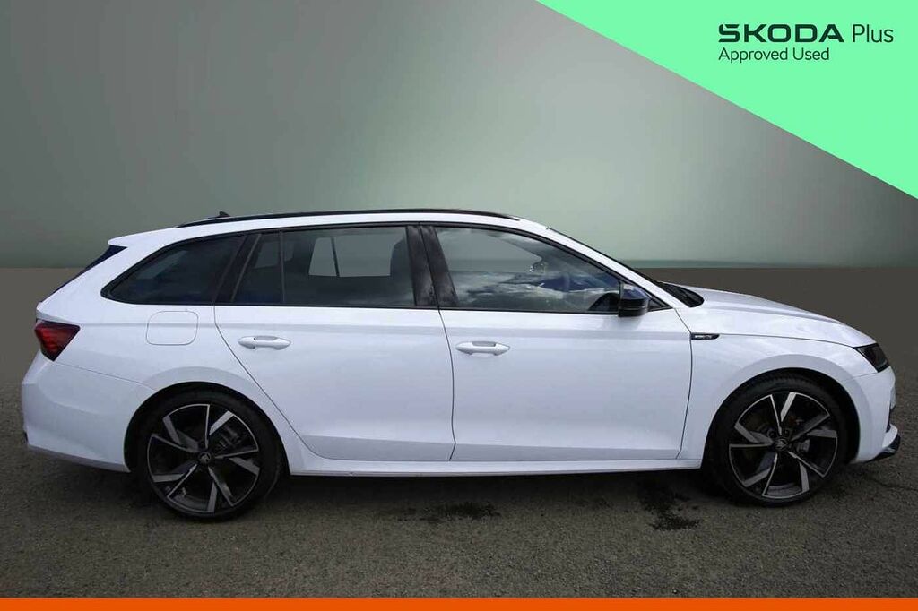 Skoda Octavia 1.5 Tsi 150 Sportline White #4