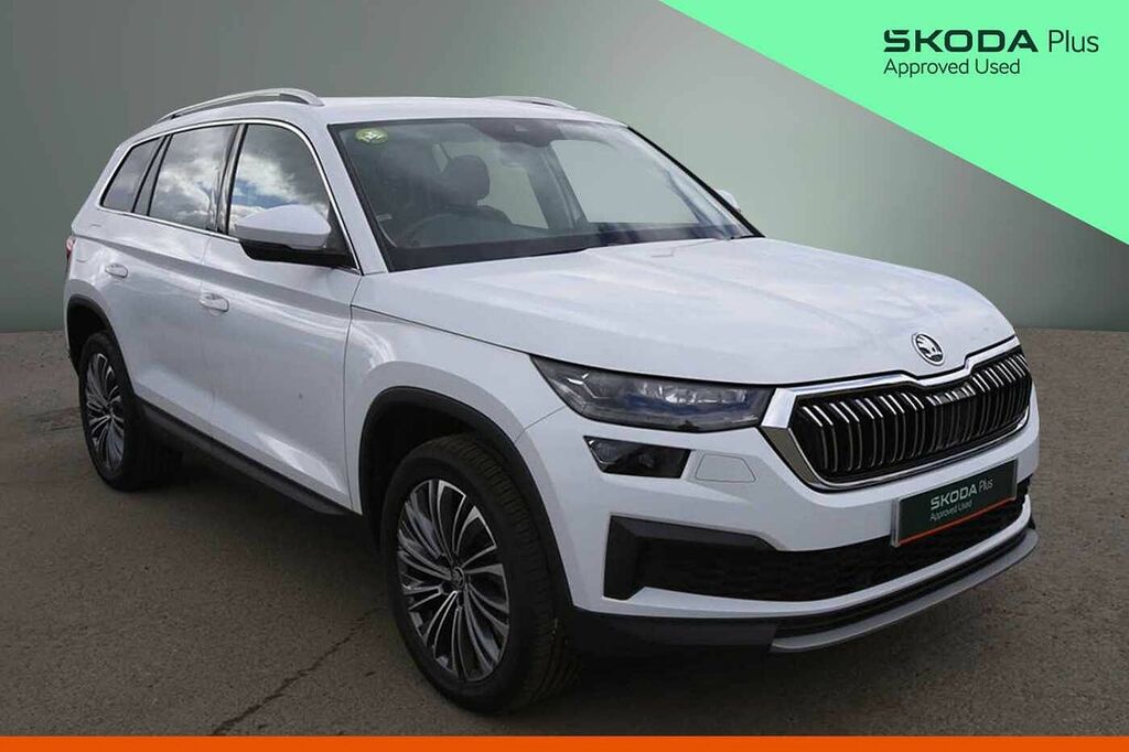 Skoda Kodiaq Se L Executive 7 Seats 1.5 Tsi 150 Ps Dsg White