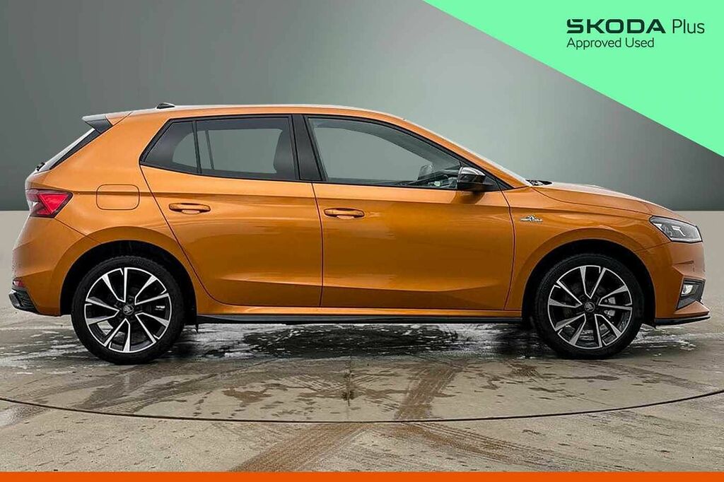 Skoda Fabia 1.0 Tsi 116 Monte Carlo Edition Dsg KM75DVC Orange #4