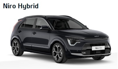 Kia Niro Aspire 1.6 Self Charging Hybrid Black