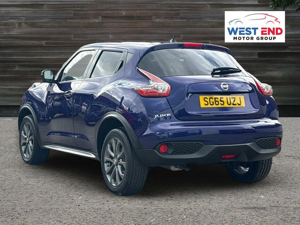 Nissan Juke 1.6 Tekna Xtron Euro 6 SG65UZJ Blue #3