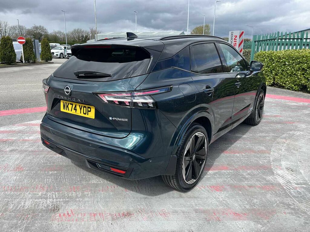 Nissan Qashqai 1.5 E-power N-design WK74YOP Green #5