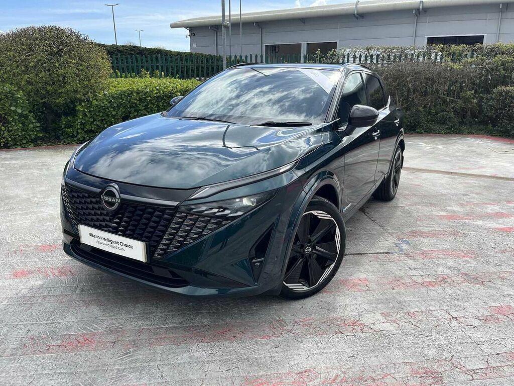 Nissan Qashqai 1.5 E-power N-design WK74YOP Green #3